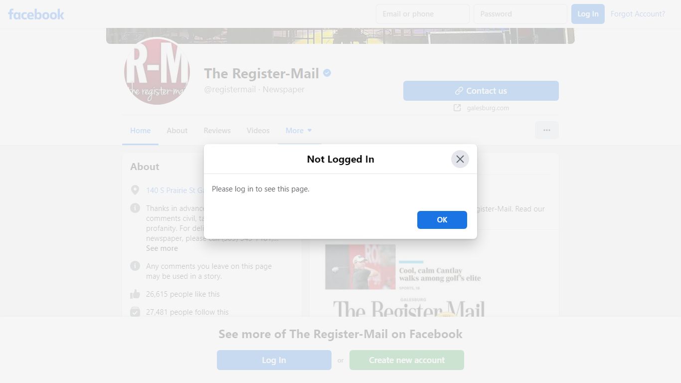 The Register-Mail - Home - Facebook